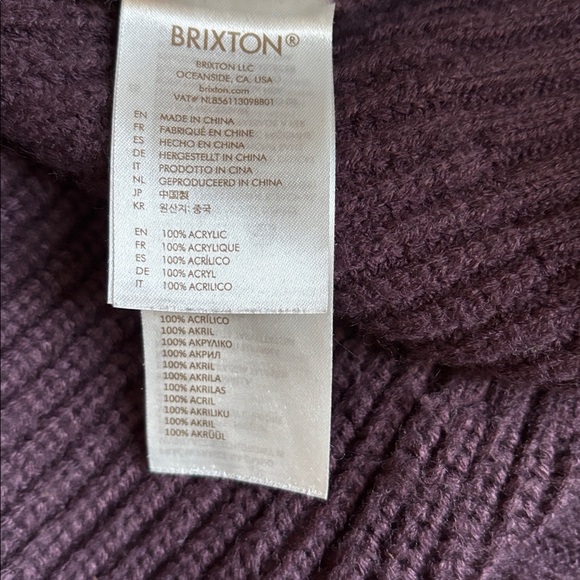 Brixton Madero sweater small - Picture 4 of 5